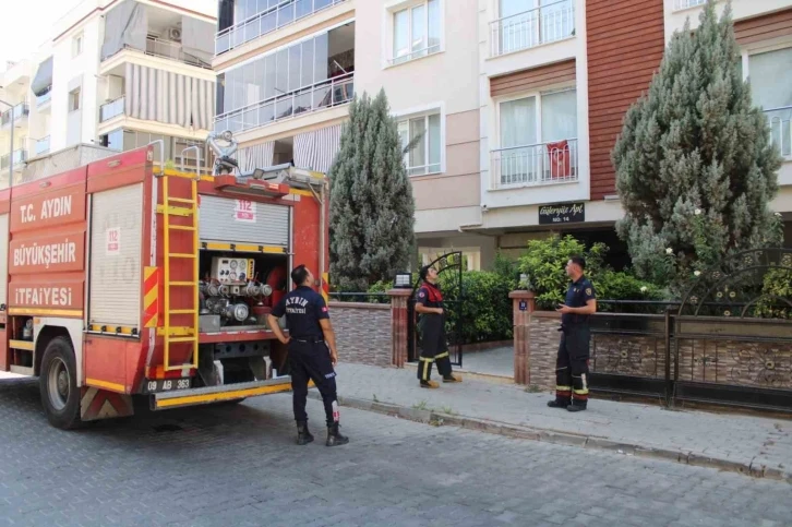 Ocakta tutuşan yağ ekipleri harekete geçirdi
