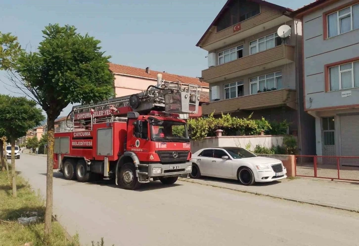 Ocakta unutulan tencere paniğe neden oldu
