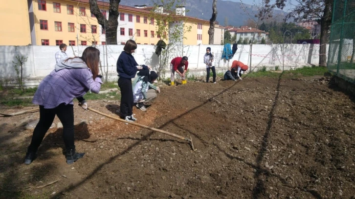 Öğrenciler ata tohumunu geleceğe taşıyor
