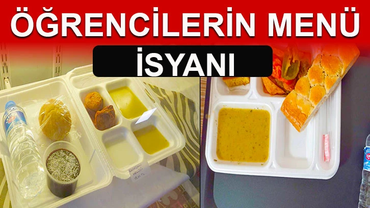 ÖĞRENCİLERİN MENÜ İSYANI