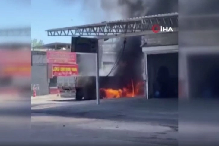 Oksijen tüpü patlamasında ağır yaralanan işçi hayatını kaybetti