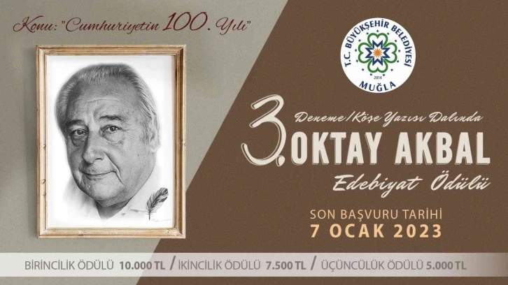 Oktay Akbal Edebiyat Ödülü başvuruları başladı
