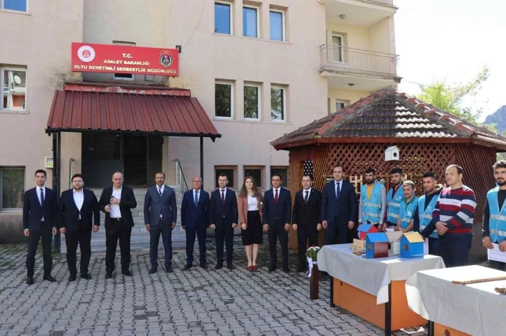 Oltu Adliyesi Ek Hizmet Binası, düzenlenen törenle hizmete girdi
