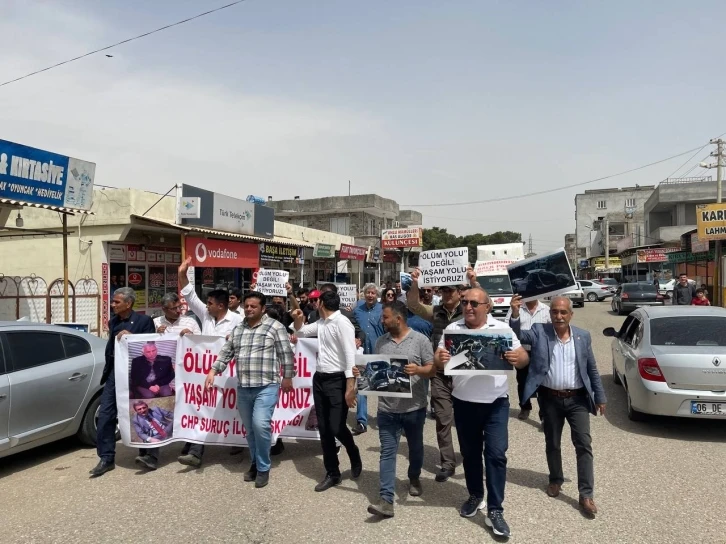 Ölümlü kazaların yaşandığı yola dikkat çekildi
