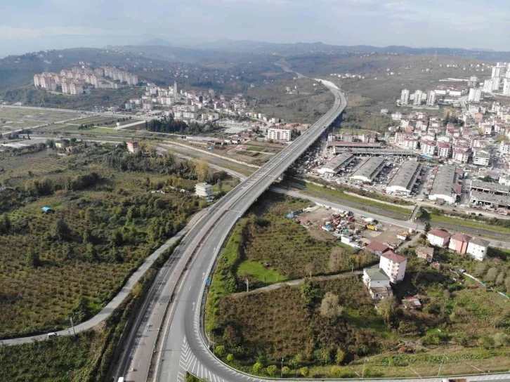 Ordu Çevre Yolu’nda çalışmalar sürüyor
