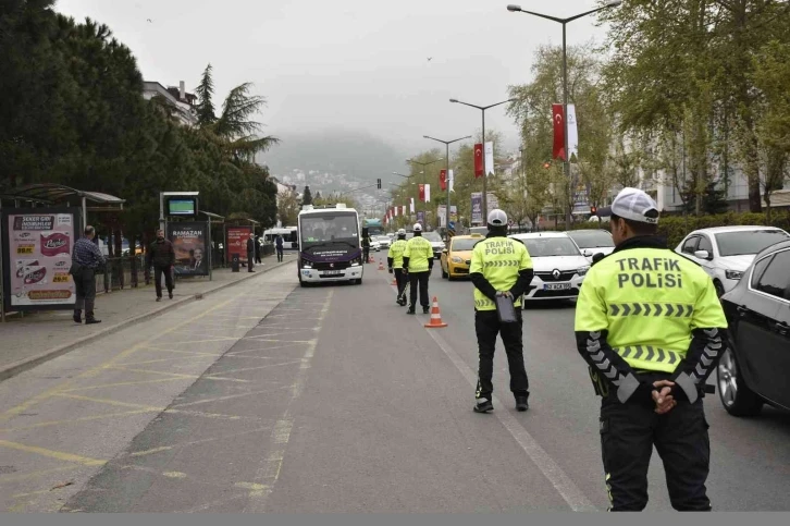 Ordu’da bir haftada 10 binden fazla araç denetlendi
