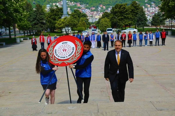 Ordu’da Gençlik Haftası kutlamaları başladı
