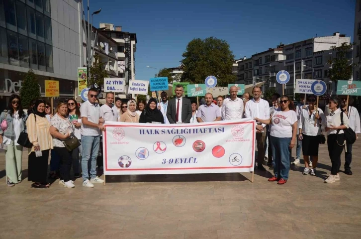 Ordu’da halk sağlığı yürüyüşü
