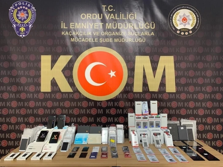 Ordu’da kacak cep telefonu kontrolü
