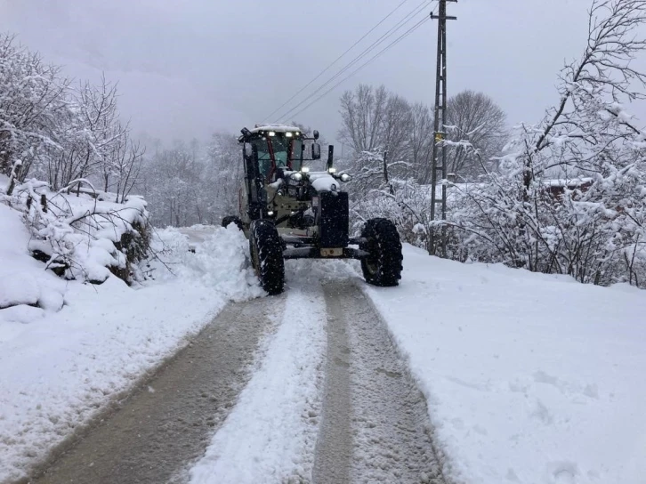 Ordu’da karla mücadele başladı
