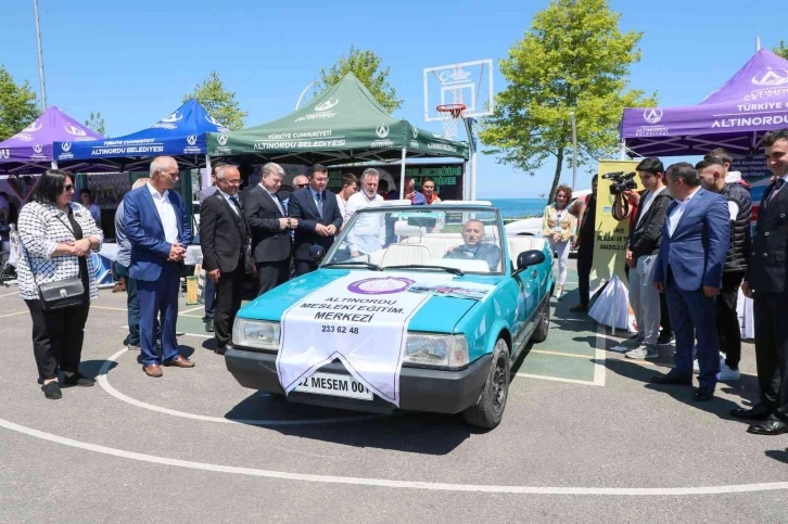 Ordu’da lise öğrencilerinin mesleki eğitim fuarı açıldı
