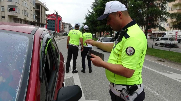 Ordu’da trafik denetimleri
