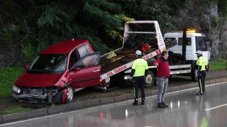 Ordu’da trafik kazası: 2 yaralı
