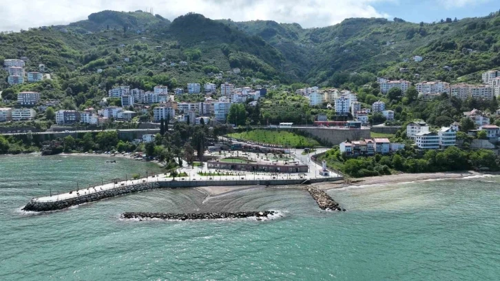 Ordu’da yıkılan gökdelenlerin yeri park oldu
