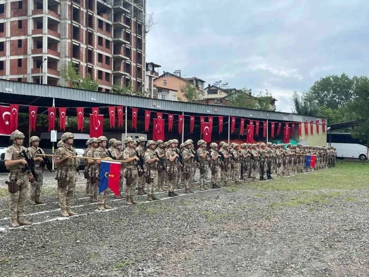 Ordu’dan 120 komando dualarla Suriye’ye uğurlandı
