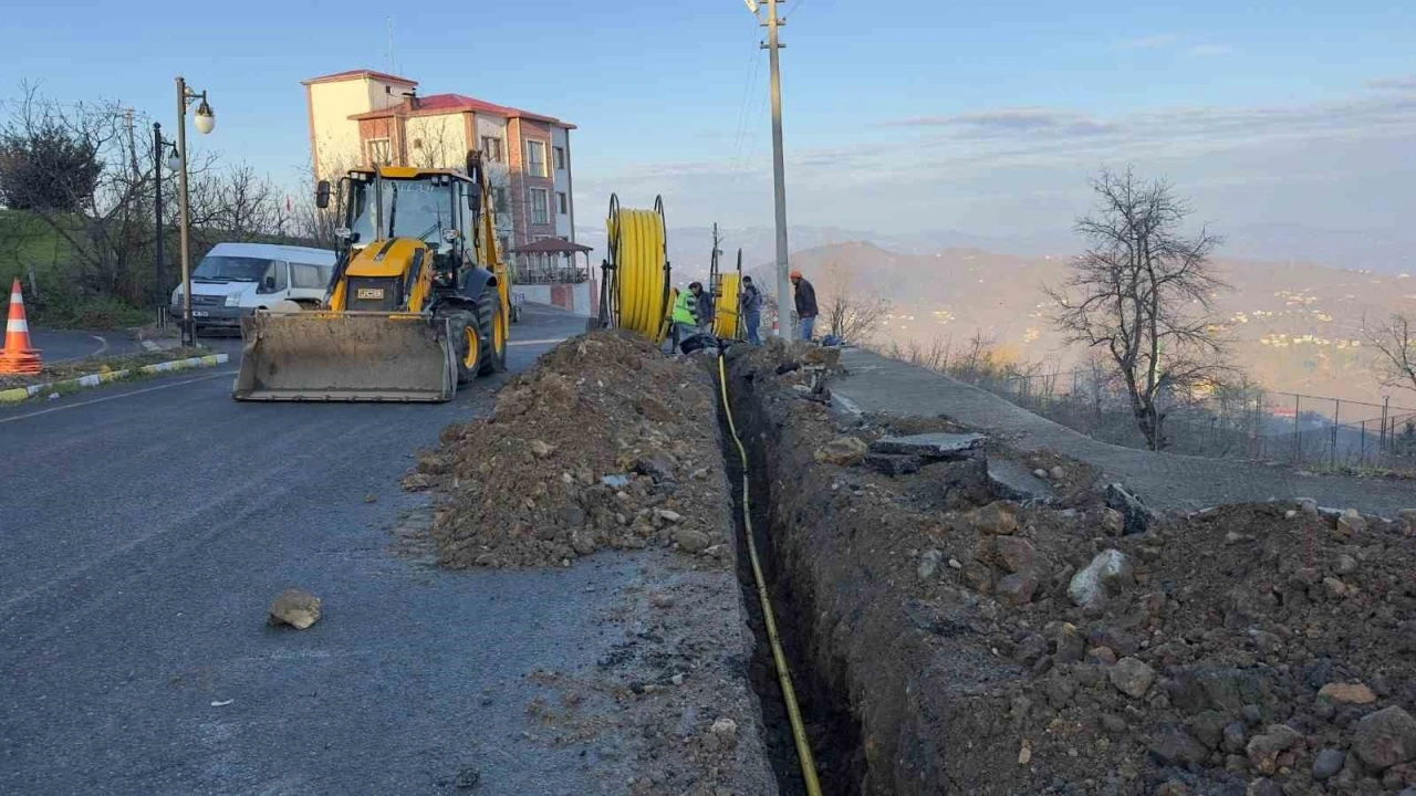 Ordu’nun ilçelerinde doğalgaz çalışmaları devam ediyor
