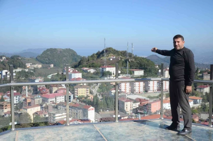 Ordu’nun ilk seyir terası açılıyor
