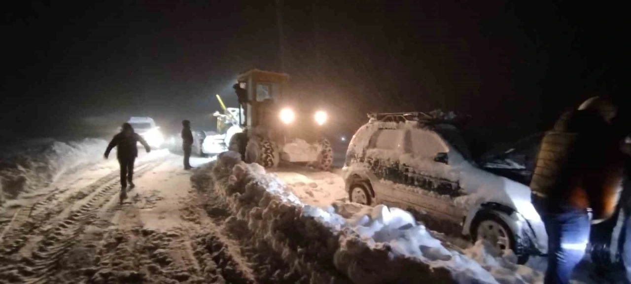 Ordu’nun yüksek kesimlerinde kar kalınlığı 60 santimetreye ulaştı
