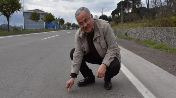 Ordu'da bor katkılı beton yol 15 yıldır bozulmadan kullanılıyor