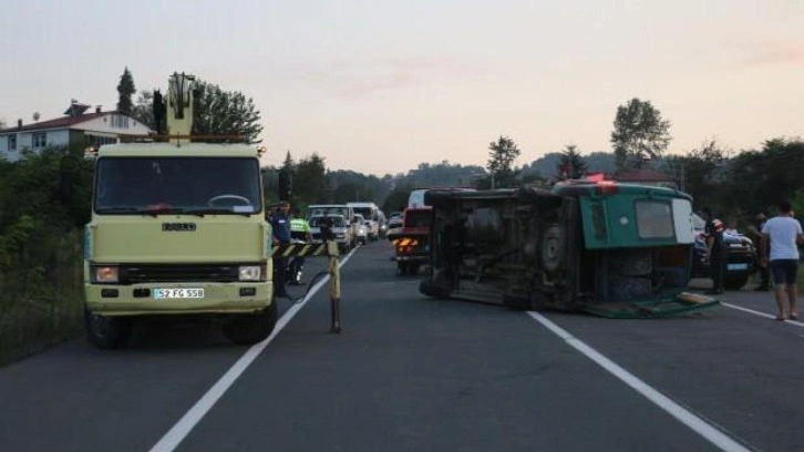 Ordu'daki kazada yaralananlardan 15'i taburcu edildi