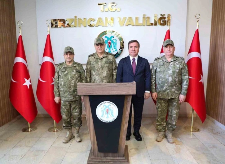 Orgeneral Gürak Erzincan'a Geldi