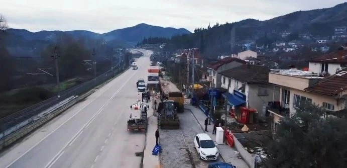 Orhangazi Mahallesinde doğalgaz çalışmaları başladı
