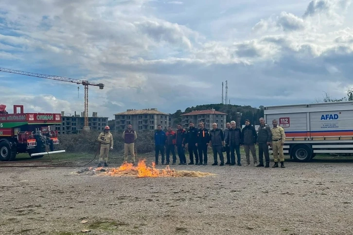 Orman Müdürlüğü ile AFAD koordinasyon için buluştu
