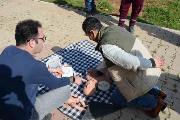 Ormancılara ’İlk Yardım Eğitimi’ verildi
