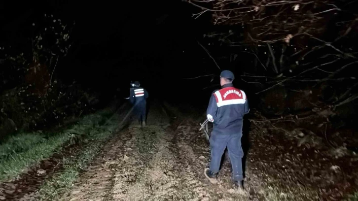 Ormanda mahsur kalan 2 genci jandarma kurtardı
