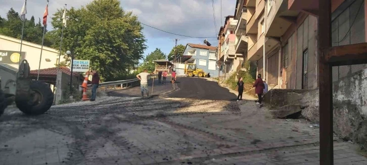 Ormanlı’da asfalt çalışmaları başladı
