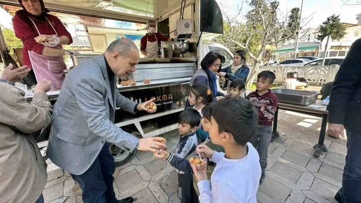 Ortaca’da vefat eden depremzedeler için lokma hayrı
