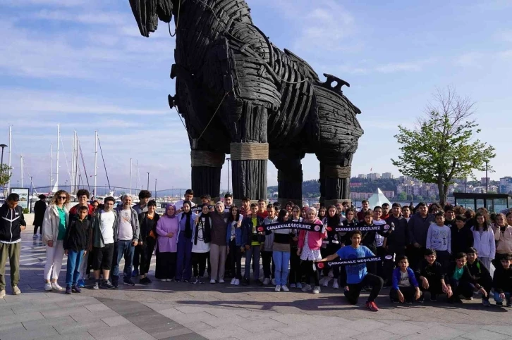 Ortaca’lı öğrenciler Çanakkale’ye gitti
