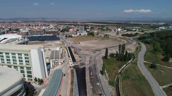 OSB ikinci kısım yolu trafiğe açılıyor
