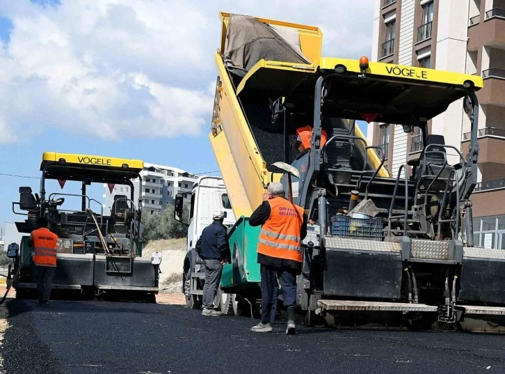 Osmangazi’nin yollarına 23 bin ton asfalt
