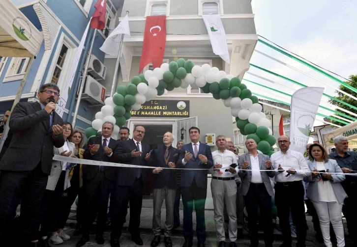 Osmangazi Yahşibey Mahallesi’nin tarihi dokusuna uygun muhtarlık
