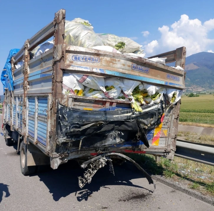 Osmaniye’de feci kaza: 1 ölü, 1 yaralı
