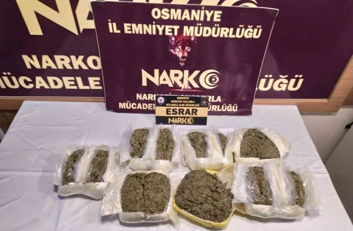 Osmaniye’de narkotik operasyonlarına 4 tutuklama
