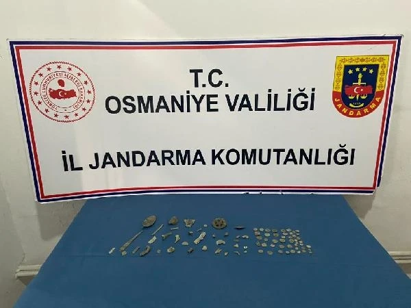 Osmaniye’de Roma dönemine ait 80 adet sikke ele geçirildi