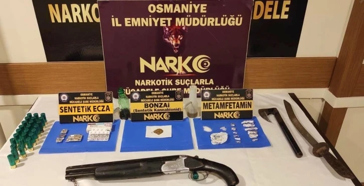 Osmaniye’de uyuşturucu operasyonlarına 11 tutuklama
