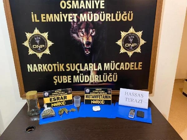 Osmaniye’de uyuşturucu operasyonlarına 21 gözaltı