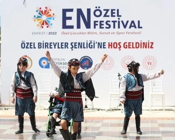 Özel çocuklar ENFEST'te buluşuyor