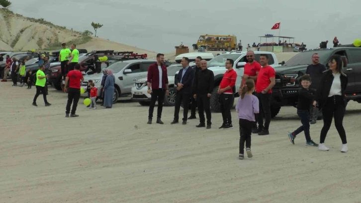 Özel öğrenciler Kapadokya’yı Off Road araçlarıyla gezdi
