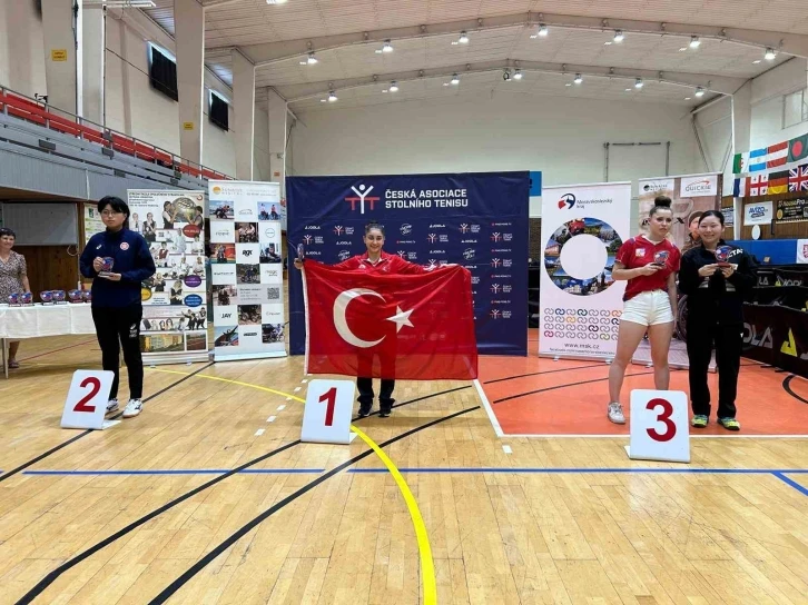 Özel sporcu Ebru Acer’den Altın Madalya!
