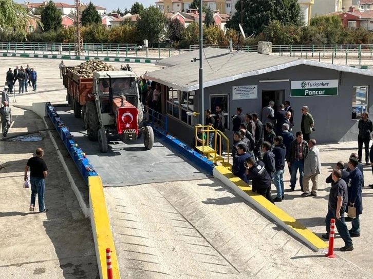 ‘Pancar Alım Kampanyası’ törenle başladı
