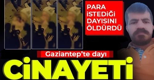 Para istediği dayısını olumsuz yanıt alınca öldürdü   