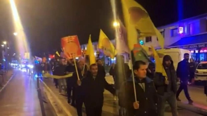 Paris, Marsilya, Winterthur... Avrupa’nın göbeğinde PKK için eylem!