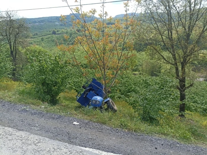 Patpat fındık tarlasına uçtu: 3 yaralı
