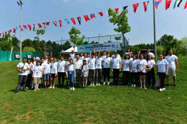 Pendik Belediyesi kardeş belediyelerden gelen öğrencileri Gençlik Kampı’nda ağırladı
