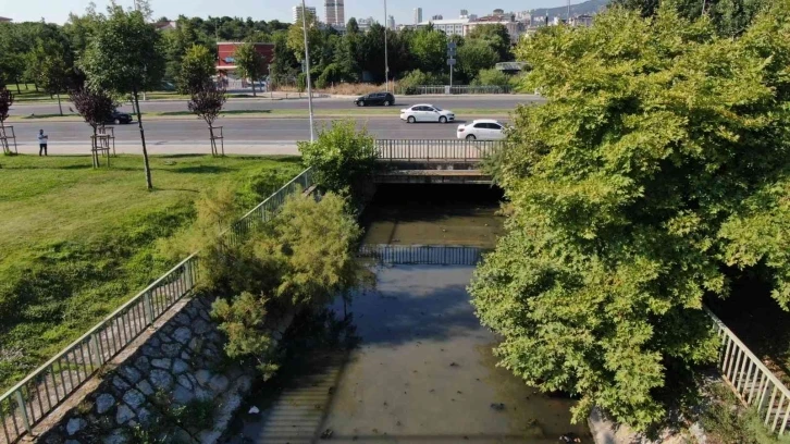 Pendik’te İSKİ’ye ait atık su kanalından yayılan kötü kokular vatandaşı bezdirdi
