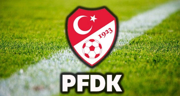 PFDK cezaları açıkladı